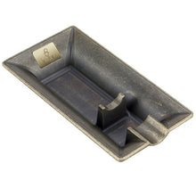 Load image into Gallery viewer, XIFEI Fashion Vintage Cigar Ashtray Bronze Color Household Cigar ashtrays Single Slot Design (Bronze)
