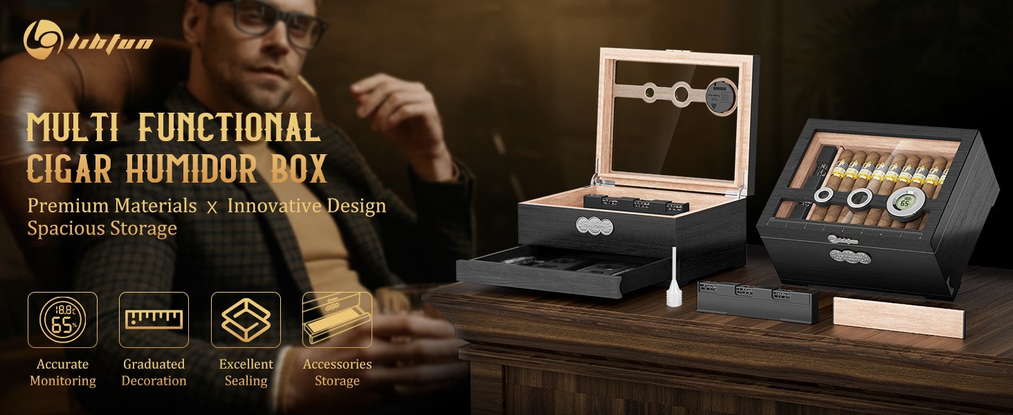 wooden humidor